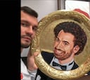 Dejan Lovren bromea con la pintura de Mo Salah