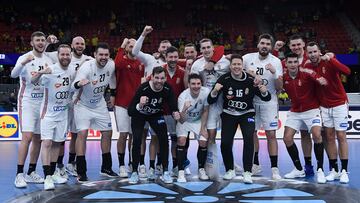 Hungría celebra su clasificación,