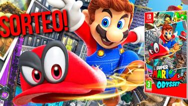 GANADORES: Sorteamos 3 juegos de Super Mario Odyssey
