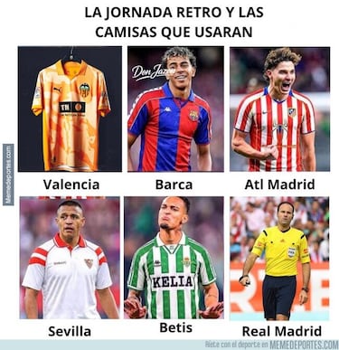 Los mejores memes de la jornada