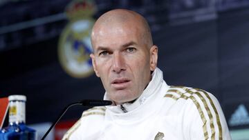 21/01/20 RUEDA DE PRENSA ZINEDINE ZIDANE ENTRENADOR REAL MADRID