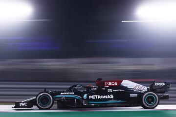 Las mejores imágenes del podio de Alonso en Qatar