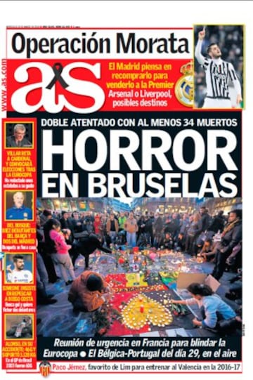 Las portadas de AS de marzo