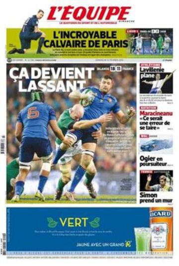 Portadas de la prensa deportiva