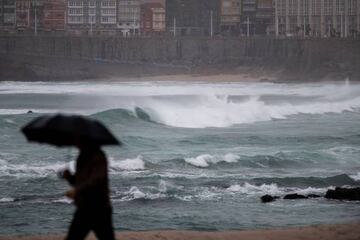 Galicia has been hit hard by storms this weekend.