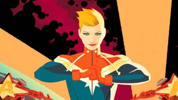 Capitana Marvel en la portada de ‘100% Marvel. Civil War II – Prólogo’ (Fazekas/Butters/Anka/Smith)