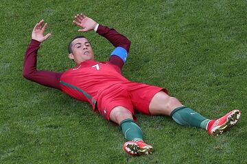 Así fue el partido de Cristiano Ronaldo ante México