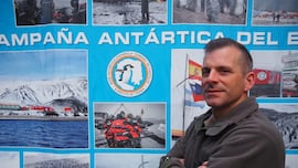 Javier Abizanda, jefe de la Base Gabriel de Castilla en la Antártida: “No se puede predecir lo que va a pasar”