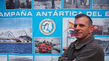 Javier Abizanda, jefe de la Base Gabriel de Castilla en la Antártida: “No se puede predecir lo que va a pasar”