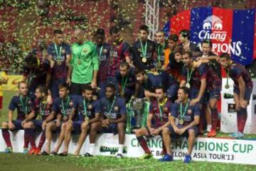 Las imàgenes del Tailandia - Barcelona