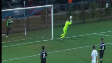 El increíble error de Luca Zidane en la Youth League