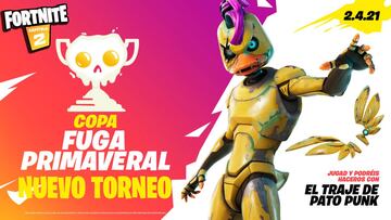 Copa Fuga Primaveral de Fortnite: fechas, horarios y premios