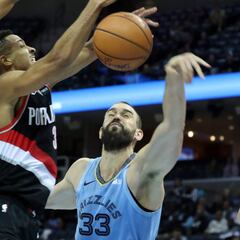 Los Grizzlies también pasan por la trituradora a los Trail Blazers