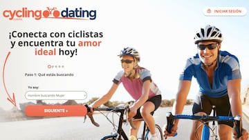 Red social tipo Tinder para citas y conectar a ciclistas amantes de la carretera, el MTB o el BMX. 