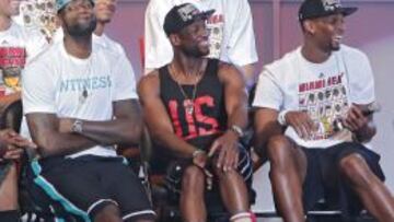 Sigue el dominó de los Heat: Wade y Bosh salen al mercado