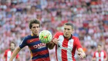 Sergi Roberto: "Estoy satisfecho por mi partido y por la victoria"