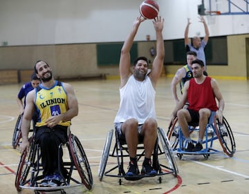 Baloncesto en silla de ruedas inclusivo. Felipe Reyes, exjugador de baloncesto.