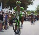 Caballito de Sagan para celebrar que consolida el maillot verde
