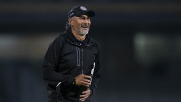 Raúl Gutiérrez durante el partido entre Pumas y Cruz Azul correspondiente a la Copa Sky.
