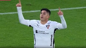 Un chileno calla las críticas en Ecuador con este gol en el clásico: ¡qué desahogo!
