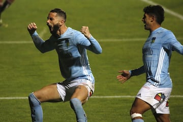 Marcelo Larrondo ha anotado 10 goles en 24 partidos, este año con la camiseta de O'Higgins.