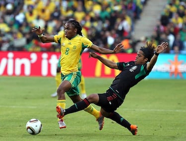 Tshabalala, autor del gol de Sudáfrica al ‘Tri’ en 2010, visitará México