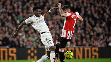 Las polémicas del Athletic - Real Madrid, de la jornada 19 de LaLiga EA Sports: todos los penaltis, expulsiones y jugadas controvertidas