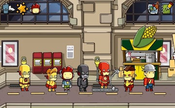 Captura de pantalla - Scribblenauts Unmasked: A DC Comics Adventure (3DS)