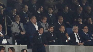 Peter Lim, en el palco.