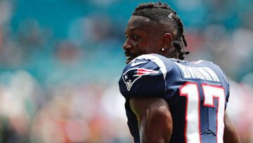 Antonio Brown solo disput&oacute; un encuentro en la anterior campa&ntilde;a de la NFL, cuando New England Patriots vencieron a Miami Dolphins en la segunda jornada.