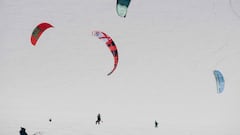 Los mejores de Chile brillan en el Snowkite Fest Corralco 2024