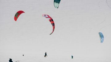 Los mejores de Chile brillan en el Snowkite Fest Corralco 2024