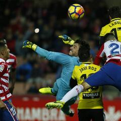 Granada 2 - Zaragoza 1: resumen, resultado y
goles del partido.