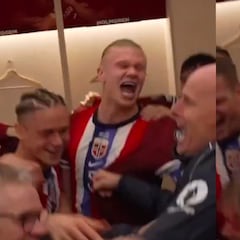 Haaland y Noruega festejan su inminente clasificación al Mundial 2026