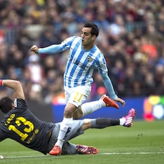 Diez años del último asalto del Málaga al Camp Nou