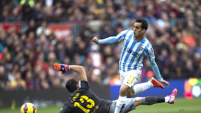 Diez años del último asalto del Málaga al Camp Nou