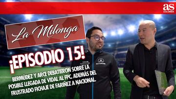 Bermúdez y Arce debatieron sobre la posible llegada de Vidal al FPC.