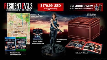 Edición coleccionista de Resident Evil 3 Remake: precio, contenido y extras