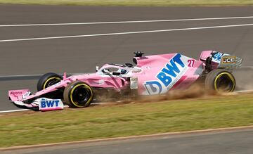 Las mejores imágenes de la pole de Hamilton en Silverstone