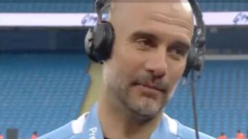 Guardiola desvela que Agüero está muy cerca de jugar en el Barça con Messi