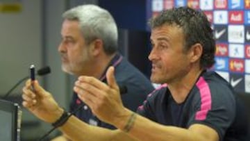 Luis Enrique: "No soy un perro de caza que marca territorio"