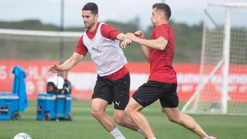 El Girona se ejercitará mañana en grupos de 14 jugadores