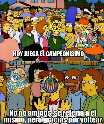 Chivas y Tigres acaparan los memes sabatinos