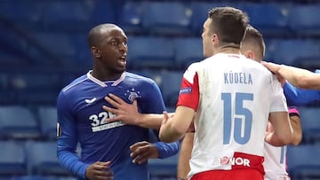 Kamara y Kudela, durante el partido.