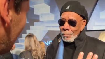 De brillar en el último Festival de Viña a hacer este truco a Morgan Freeman: observen la reacción del actor de Hollywood