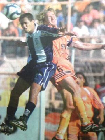 En la campaña 2002 de Cobreloa, donde hicieron octavos de final, celebraron el 26 de febrero un 5-0 sobre Alianza de Lima. Patricio Galaz lideró con dos tantos.