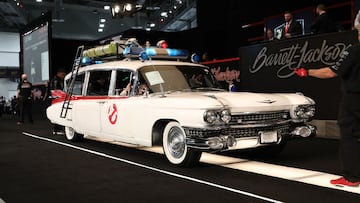 Esta réplica del Ecto-1 de Los Cazafantasmas fue vendida en más de 4 millones de pesos