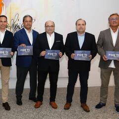 Tino Fernández presentó su candidatura a la presidencia