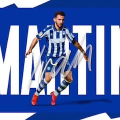 Iván Martín, cedido al Alavés