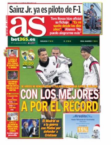 Las portadas de AS de noviembre